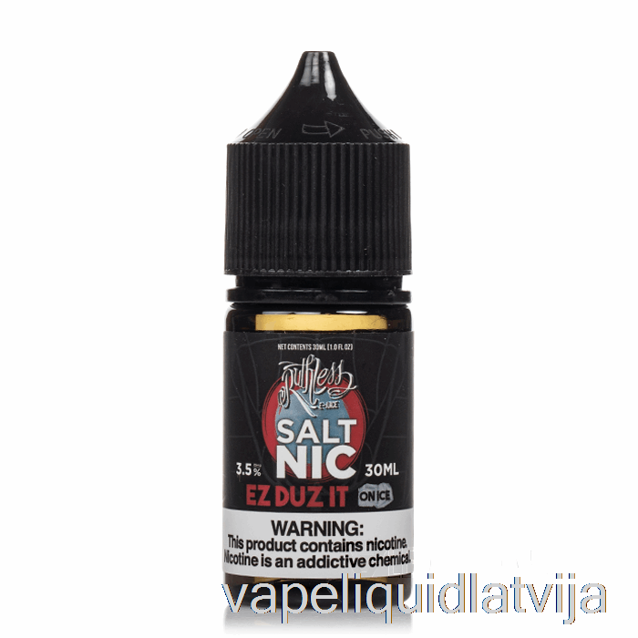 Ez Duz It On Ice - Nežēlīgs Sāls - 30ml 10mg Vape šķidrums